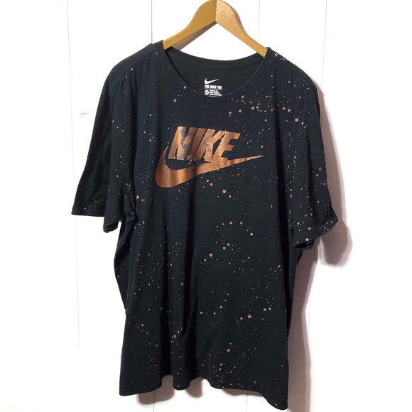 Nike Tops - Acid Wash Distress Nike Logo Top